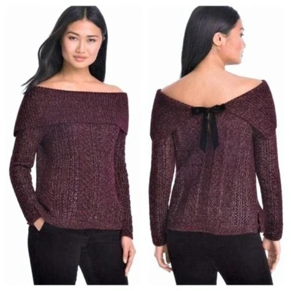 White House Black Market Cowl Neck Sweater Size S